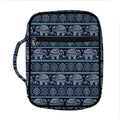 Vintage Indian Tribal Pattern Print Front Pocket Bible Bag