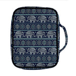 Vintage Indian Tribal Pattern Print Front Pocket Bible Bag