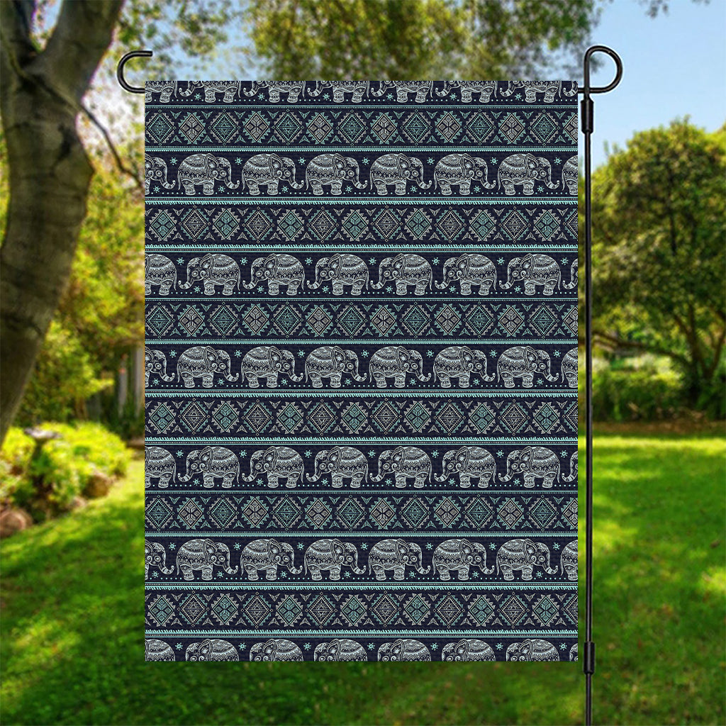 Vintage Indian Tribal Pattern Print Garden Flag