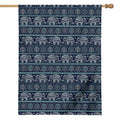Vintage Indian Tribal Pattern Print House Flag