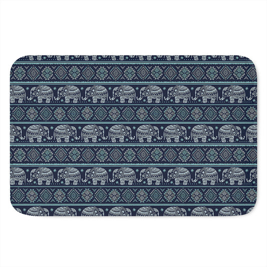 Vintage Indian Tribal Pattern Print Indoor Door Mat