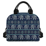 Vintage Indian Tribal Pattern Print Insulated Lunch Bag