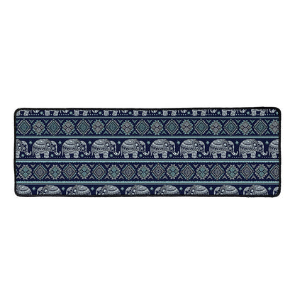 Vintage Indian Tribal Pattern Print Long Kitchen Mat
