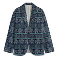 Vintage Indian Tribal Pattern Print Men's Blazer