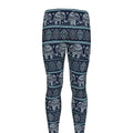 Vintage Indian Tribal Pattern Print Men's Leggings