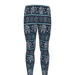 Vintage Indian Tribal Pattern Print Men's leggings
