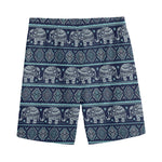 Vintage Indian Tribal Pattern Print Men's Sports Shorts