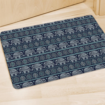 Vintage Indian Tribal Pattern Print Polyester Doormat