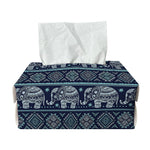 Vintage Indian Tribal Pattern Print Rectangle Tissue Box Cover