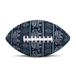 Vintage Indian Tribal Pattern Print Rugby Ball