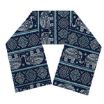 Vintage Indian Tribal Pattern Print Scarf
