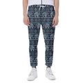 Vintage Indian Tribal Pattern Print Joggers