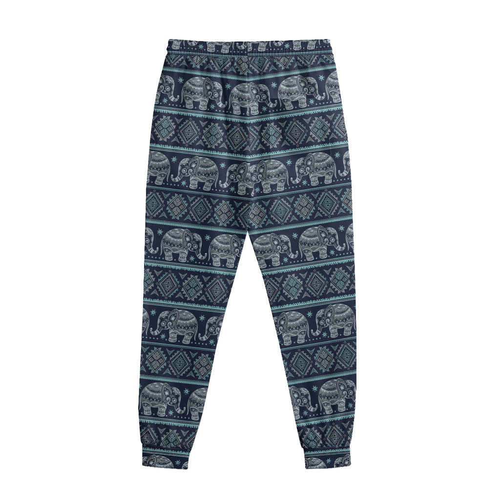 Vintage Indian Tribal Pattern Print Sweatpants