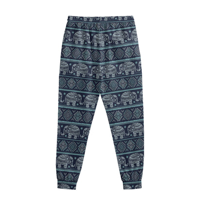 Vintage Indian Tribal Pattern Print Sweatpants