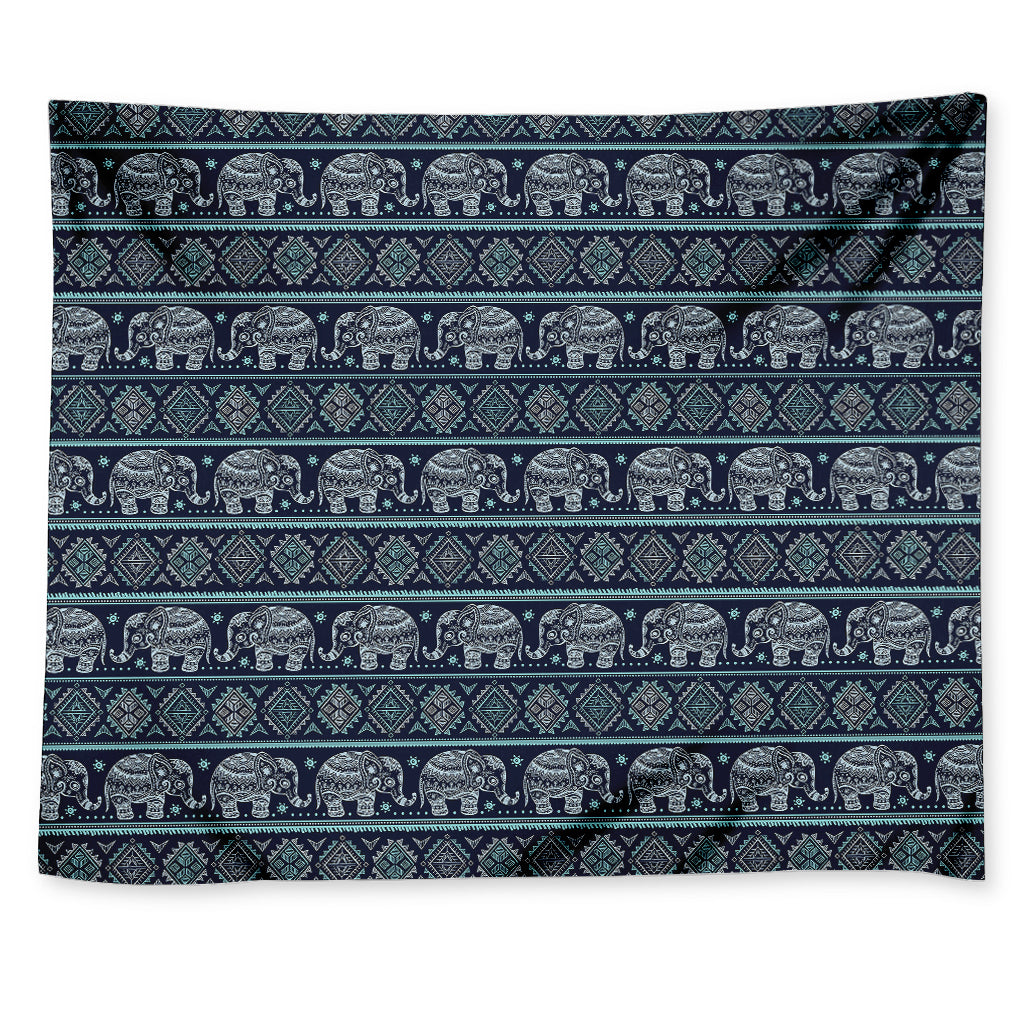 Vintage Indian Tribal Pattern Print Tapestry