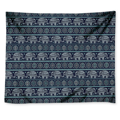 Vintage Indian Tribal Pattern Print Tapestry