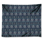 Vintage Indian Tribal Pattern Print Tapestry