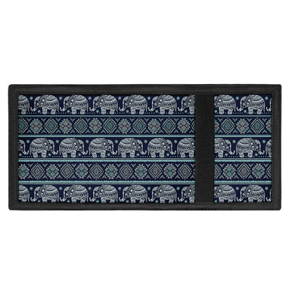 Vintage Indian Tribal Pattern Print Trifold Wallet