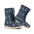 Vintage Indian Tribal Pattern Print Winter Boots