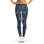 Vintage Indian Tribal Pattern Print Women's Leggings
