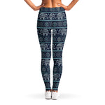 Vintage Indian Tribal Pattern Print Women's Leggings