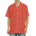 Vintage Japanese Pattern Print Aloha Shirt