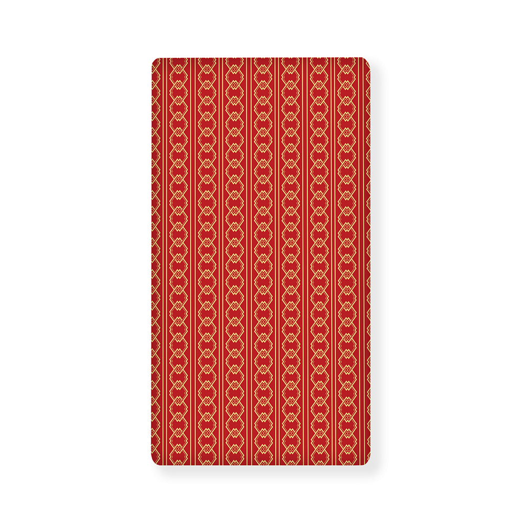 Vintage Japanese Pattern Print Baby Crib Sheet