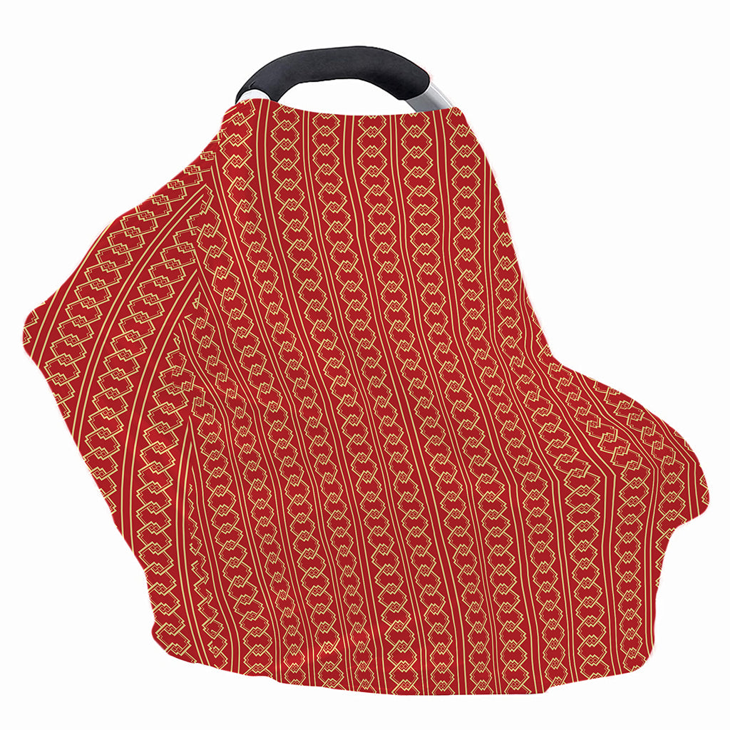 Vintage Japanese Pattern Print Baby Seat Cover