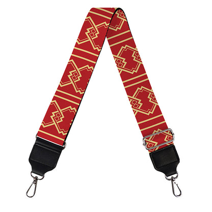 Vintage Japanese Pattern Print Bag Strap