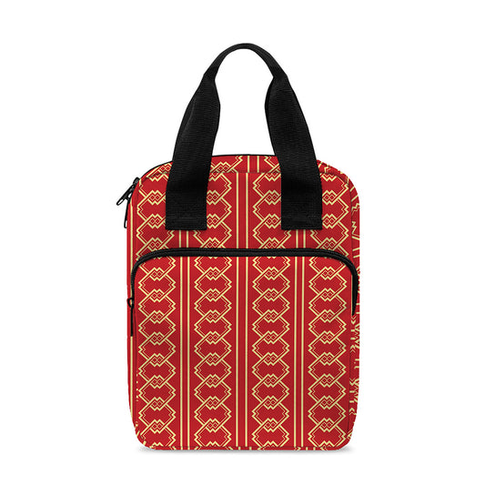 Vintage Japanese Pattern Print Bible Tote Bag