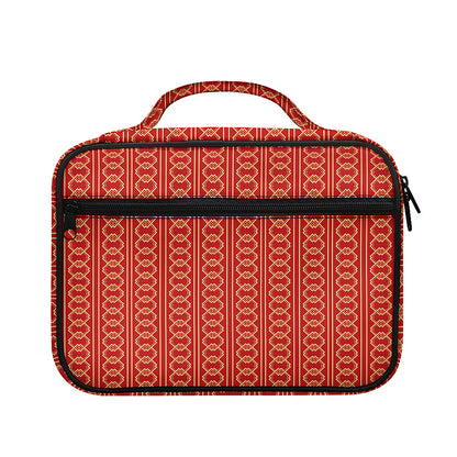 Vintage Japanese Pattern Print Briefcase Bible Bag
