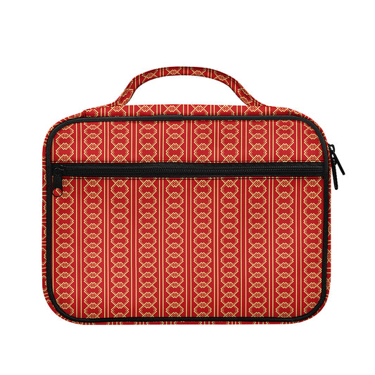 Vintage Japanese Pattern Print Briefcase Bible Bag