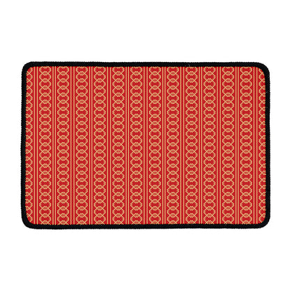 Vintage Japanese Pattern Print Kitchen Mat