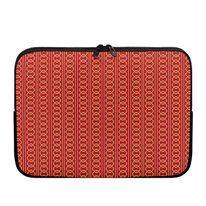 Vintage Japanese Pattern Print Laptop Sleeve