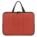 Vintage Japanese Pattern Print Laptop Sleeve With Handle