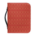 Vintage Japanese Pattern Print Leather Bible Cover