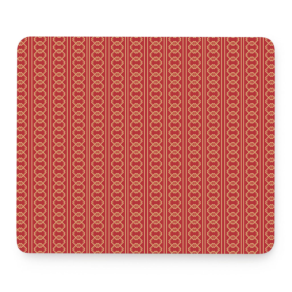 Vintage Japanese Pattern Print Mouse Pad