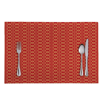 Vintage Japanese Pattern Print Placemat