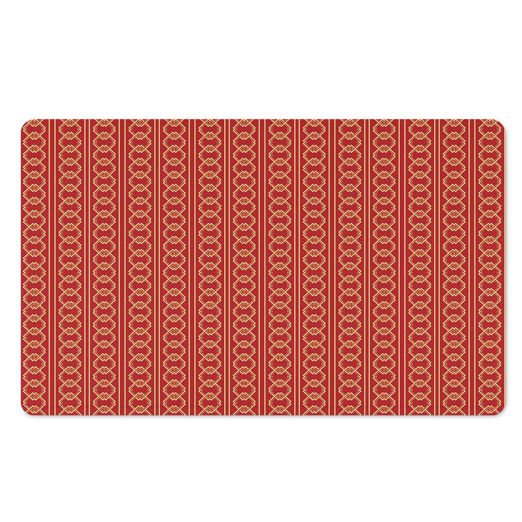 Vintage Japanese Pattern Print Polyester Doormat