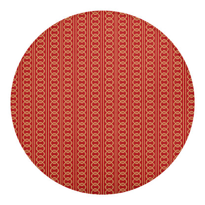 Vintage Japanese Pattern Print Round Blanket