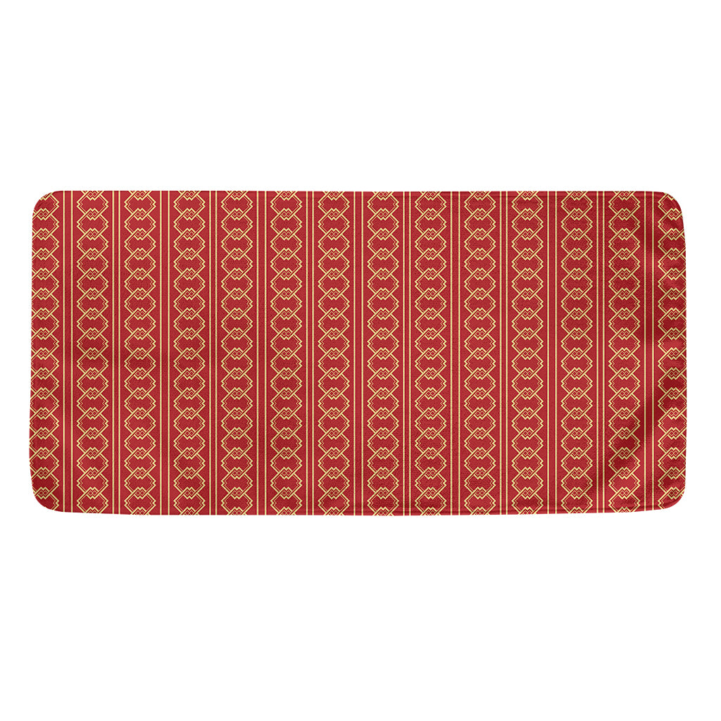 Vintage Japanese Pattern Print Towel