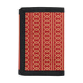 Vintage Japanese Pattern Print Trifold Wallet