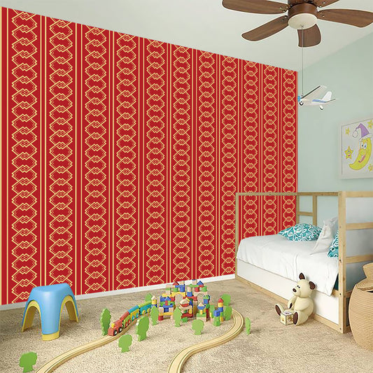 Vintage Japanese Pattern Print Wall Sticker