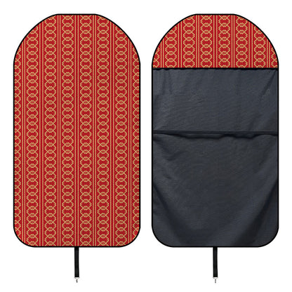 Vintage Japanese Pattern Print Waterproof Car Seat Cover