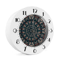Vintage Kaleidoscope Print Alarm Clock