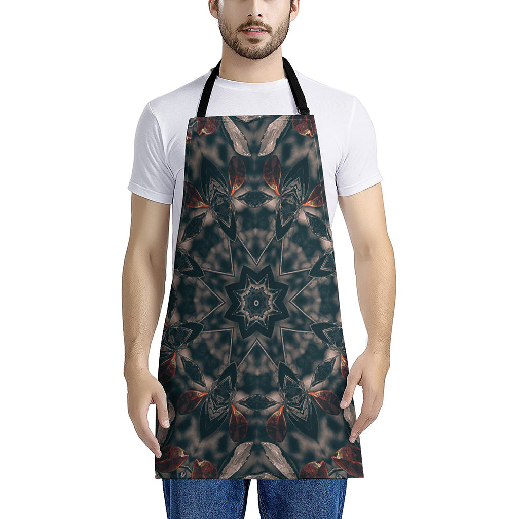 Vintage Kaleidoscope Print Apron