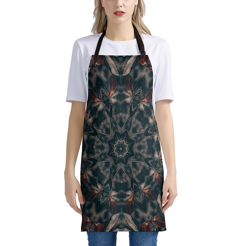 Vintage Kaleidoscope Print Apron