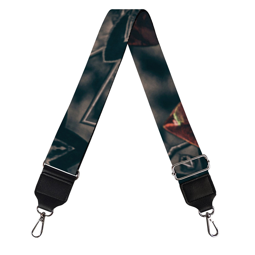 Vintage Kaleidoscope Print Bag Strap