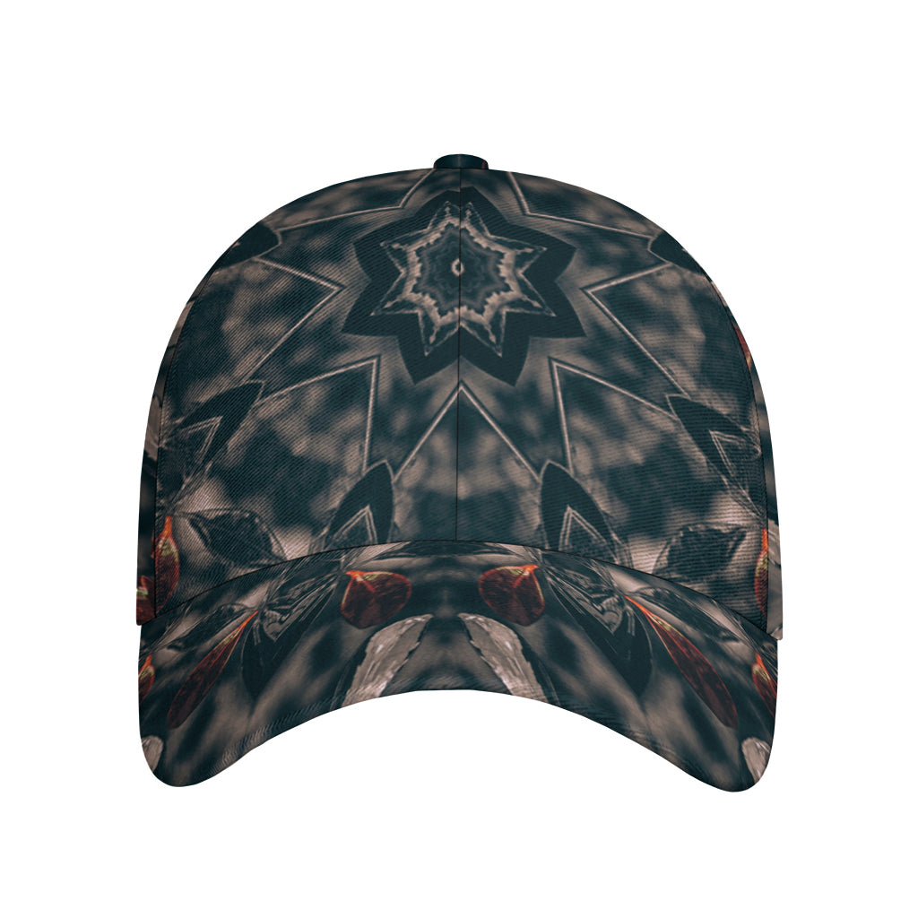 Vintage Kaleidoscope Print Baseball Cap