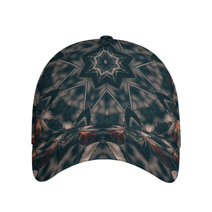 Vintage Kaleidoscope Print Baseball Cap